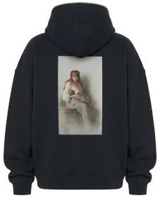 Bluza oversize Wieśniaczka z dzieckiem Anna Bilińska-Bohdanowiczowa