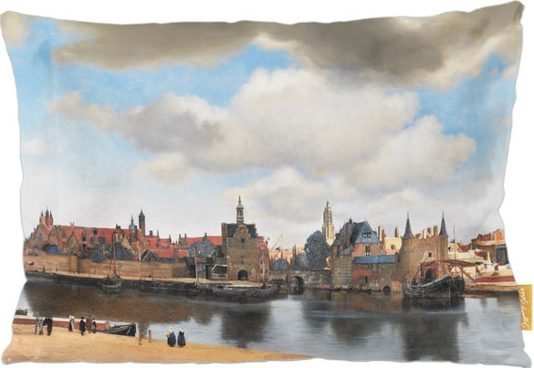 Poduszka Widok Delft Jan Vermeer