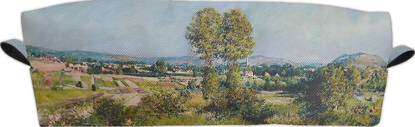 Piórnik Krajobraz w Argenteuil Gustave Caillebotte