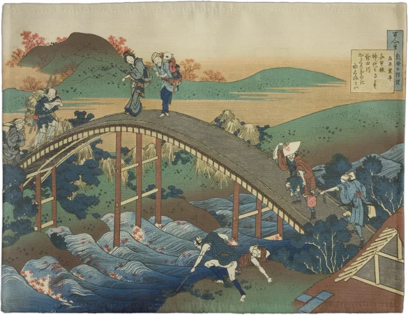 Podkładka na stół Ariwara no Narihira Katsushika Hokusai