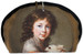 Kosmetyczka Portret Elżbiety Mniszchówny z pieskiem Élisabeth Vigée-Lebrun