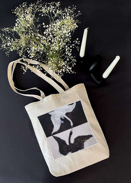 Torba z naszywką Łabędź, Nr 1 Hilma af Klint