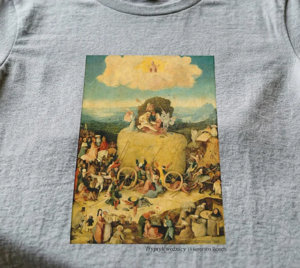 Bluzka damska Tryptyk woźnicy Hieronim Bosch