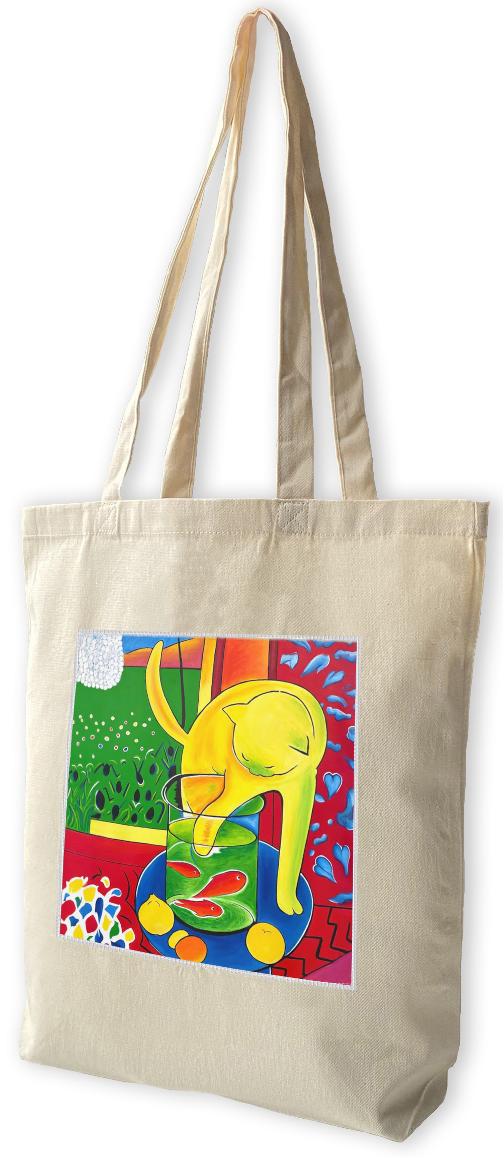 Torba z naszywką Kot ze złotą rybką Henri Matisse
