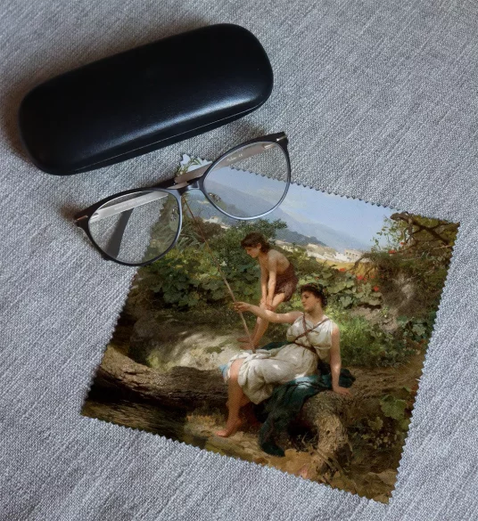 Ściereczka do okularów Rzymska sielanka (Łowienie ryb) Henryk Siemiradzki