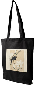 Torba z naszywką Wzgórze Myna na gałęzi magnolii Ohara Koson