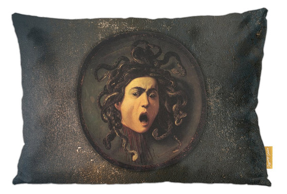 Poduszka Głowa meduzy Caravaggio