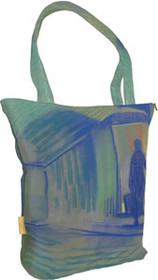 Torba na ramię shopper Stara kobieta wchodząca do zamku Pretzfeld Curt Herrmann