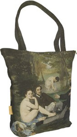 Torba na ramię shopper Śniadanie na trawie Édouard Manet