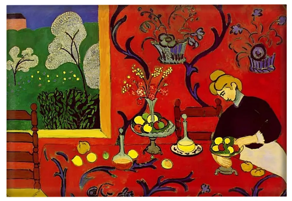 Magnes Harmonia w czerwieni Henri Matisse