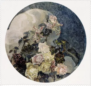 Ściereczka do okularów Róże i orchidee Mikhail Aleksandrovich Vrubel