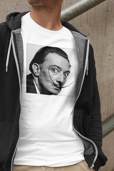 Bluzka damska z naszywką Salvador Dali