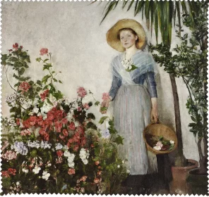 Ściereczka do okularów W oranżerii (W cieplarni) Olga Boznańska