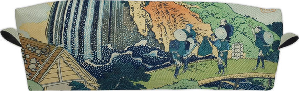 Piórnik Wodospad Ono na drodze Kisokaidō Katsushika Hokusai