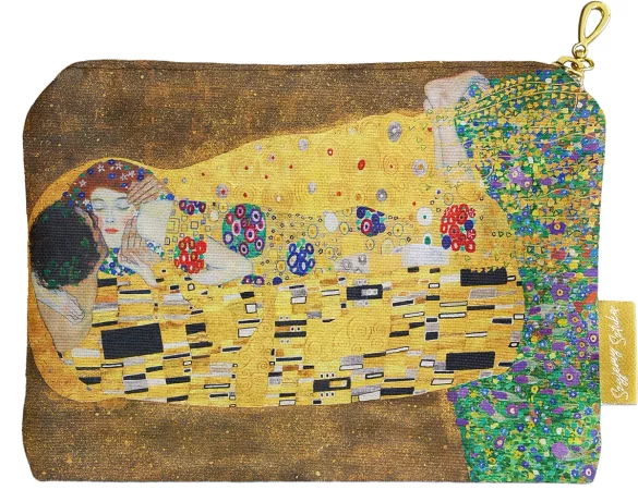 Kosmetyczka mini Pocałunek Gustav Klimt