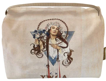 Kosmetyczka kuferek Plakat C.S./ Y.W.C.A Alfons Mucha