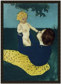 Naszywka Pod kasztanowcem Mary Cassatt