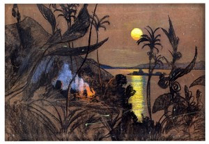 Magnes Pejzaż australijski Witkacy