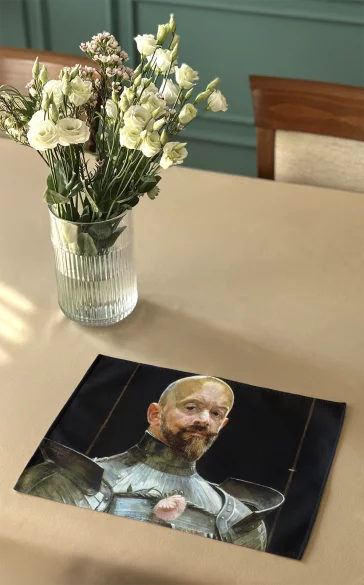 Podkładka na stół Autoportret w zbroi Jacek Malczewski