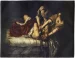 Podkładka na stół Judyta odcinająca głowę Holofernesowi Artemisia Gentileschi