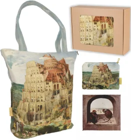Zestaw prezentowy Pieter Bruegel starszy Torba + Kosmetyczka + Ściereczka