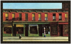 Naszywka Wczesny niedzielny poranek Edward Hopper