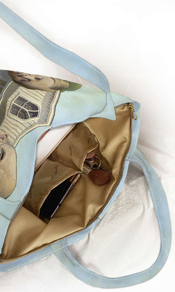 Torba na ramię shopper American Gothic Grant Wood