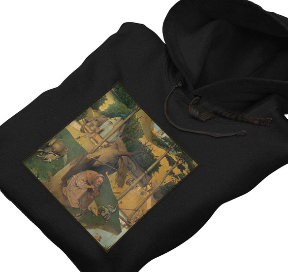 Bluza z naszywką Kuszenie św. Antoniego Hieronim Bosch