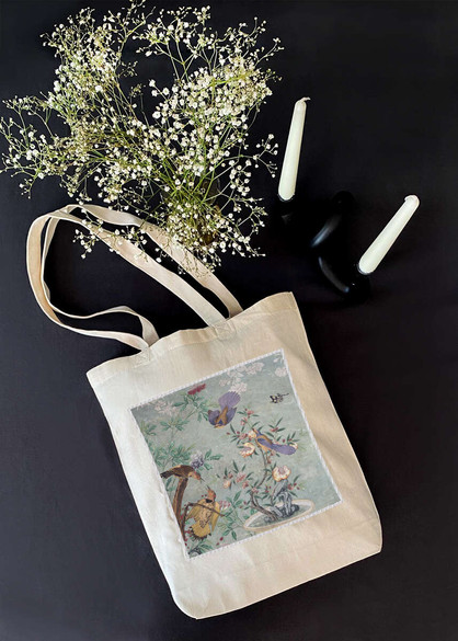 Torba z naszywką A Yellow Shafted Flicker James Audubon