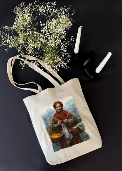 Torba bawełniana Żydówka z pomarańczami Aleksander Gierymski