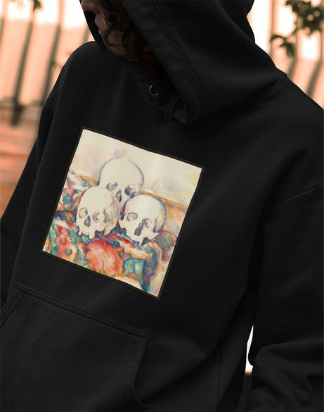 Bluza z naszywką Trzy czaszki Paul Cezanne