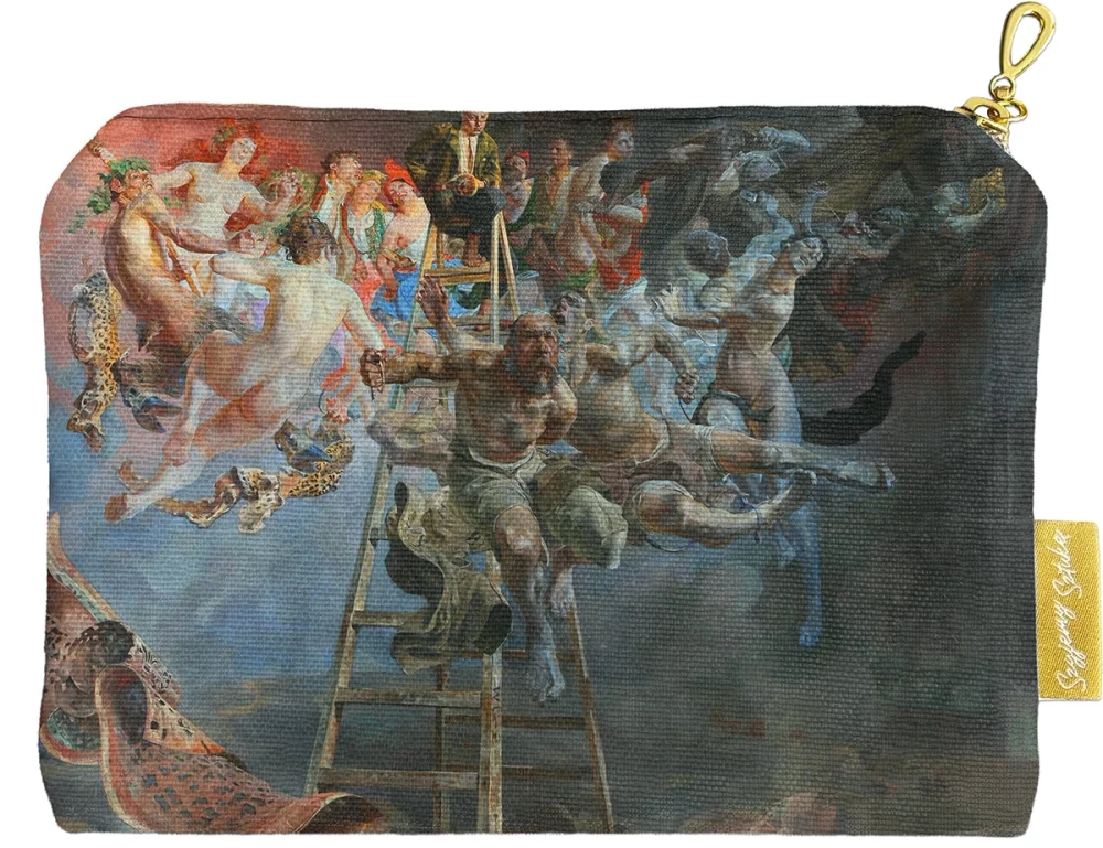 Kosmetyczka mini Błędne koło Jacek Malczewski