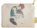 Kosmetyczka mini Siedząca kobieta z podniesionym kolanem Egon Schiele