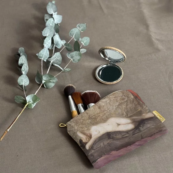 Kosmetyczka mini Akt kobiety leżącej Leon Wyczółkowski