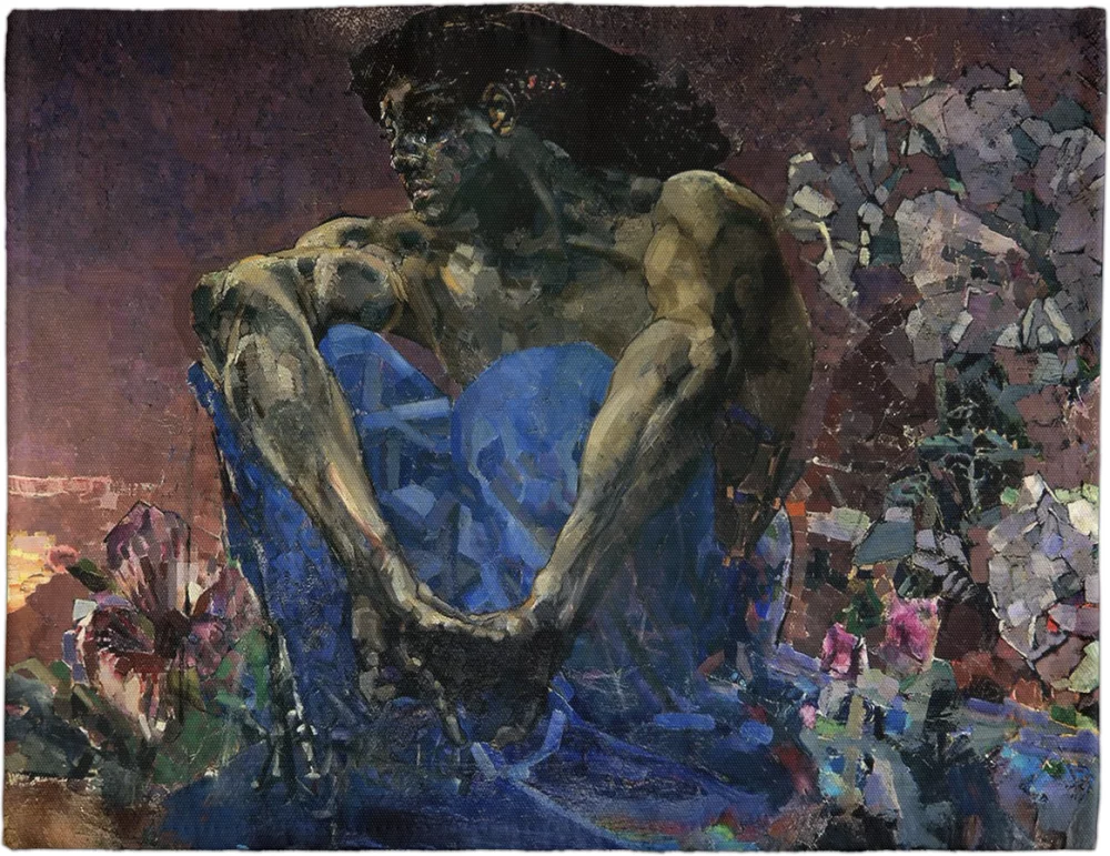 Podkładka na stół Demon (siedzi) Mikhail Aleksandrovich Vrubel