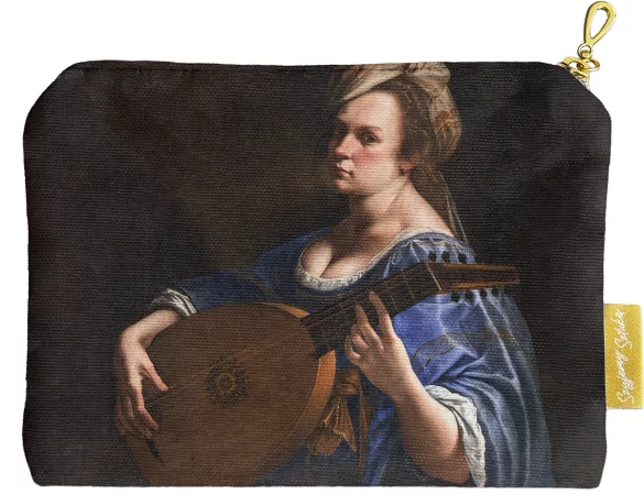 Kosmetyczka mini Autoportret jako lutnistka Artemisia Gentileschi