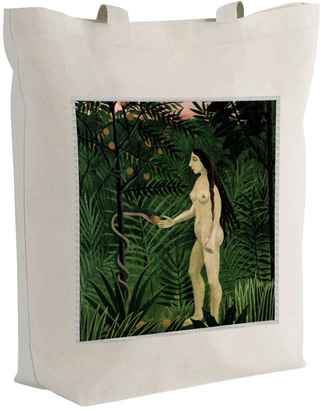 Torba z naszywką Eve Henri Rousseau
