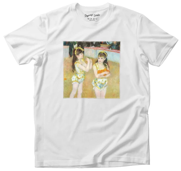 Koszulka z naszywką Akrobaci w Cirque Fernando Pierre-Auguste Renoir