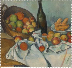 Ściereczka do okularów Kosz jabłek Paul Cezanne