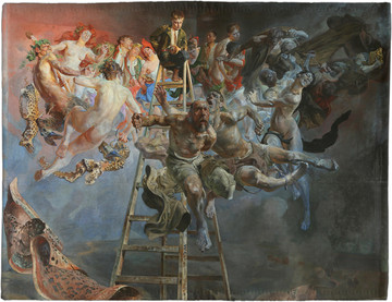 Podkładka na stół Błędne koło Jacek Malczewski