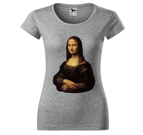 Bluzka damska Mona Lisa Leonardo da Vinci