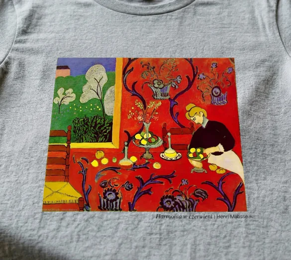 Bluzka damska Harmonia w czerwieni Henri Matisse