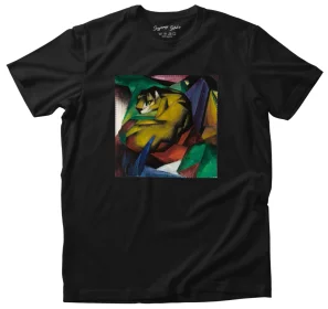 Koszulka z naszywką Tygrys Franz Marc