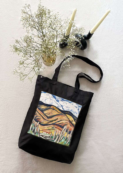 Torba z naszywką Ostatni z Nowej Anglii — początek Nowego Meksyku Marsden Hartley