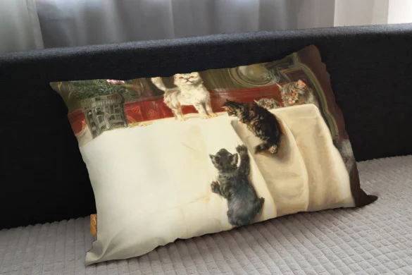 Poduszka Koty William Henry Hamilton Trood