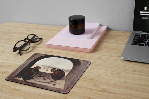 Podkładka Dwie małpy Pieter Bruegel starszy 24x19cm