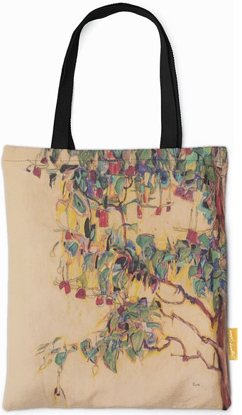 Torba na ramię Fuchsia Branches (Sun Tree) Egon Schiele