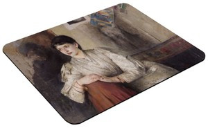 Podkładka Portret kobiety w białej sukni Olga Boznańska 60x40cm