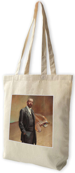 Torba z naszywką Autoportret z paletą Jacek Malczewski