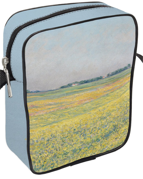 Torba listonoszka Równina Gennevilliers, żółte pola Gustave Caillebotte